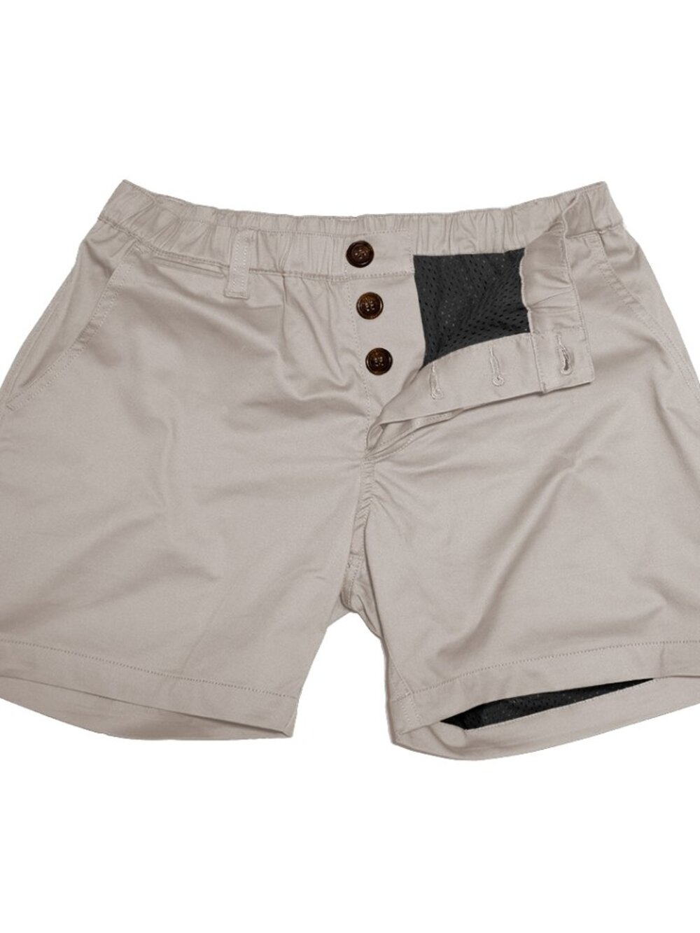 WOOF Freeball 6" Chino Shorts "Stones" (NEW)